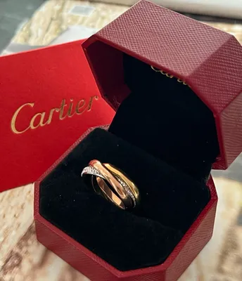 Кольцо Cartier - купить с доставкой по выгодным ценам в интернет-магазине  OZON (920215472)