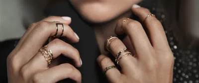 Набор колец 8шт фаланговые кольца для пальцев и фаланг: цена 105 грн -  купить Украшения на ИЗИ | Чернигов