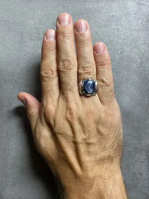 Женское кольцо с сапфиром и бриллиантовой дорожкой BDR2981-SAPH - купить в  ювелирном интернет-магазине по выгодной цене с доставкой по Москве | LA  VIVION