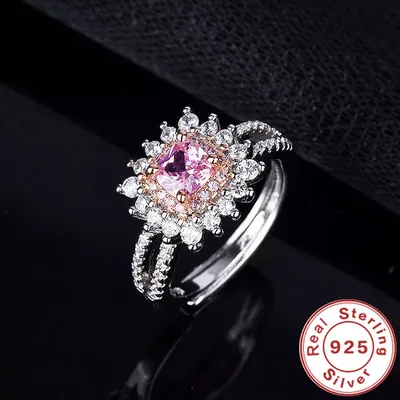 Винтажные летние кольца с цветными камнями | AliExpress