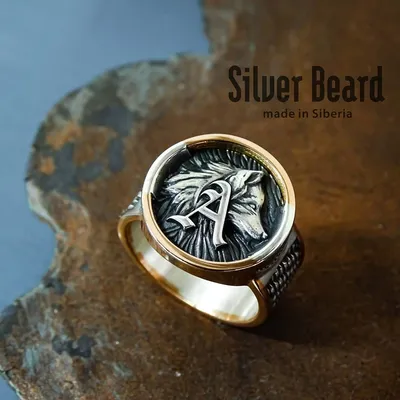 Мужская печатка | Silver Beard