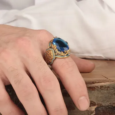 Перстень мужской из серебра с круглым агатом – купить в интернет-магазине  «Темпо»