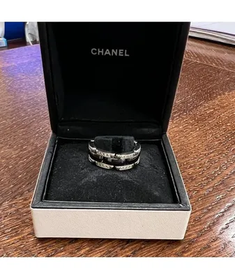 Chanel crystal line gold ring - unisex Обручальные кольца Lustrous - Monte  Cristo