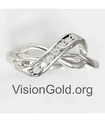 Кольцо Бесконечности | Символ Любви и Вечности | VisionGold.org®