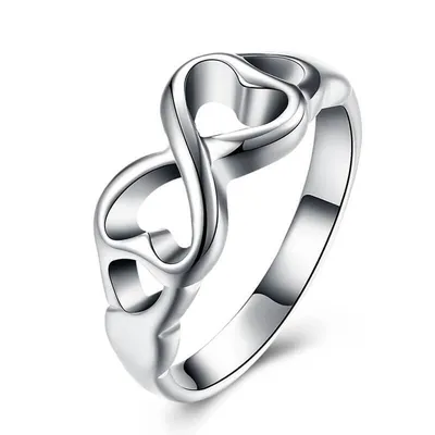 Авторские обручальные кольца Infinite Love II со знаком бесконечности в  центре - уменьшенная модель купить от 28475 грн | EliteGold.ua