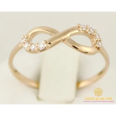 Купить золотое кольцо бесконечность с бриллиантами 000053065 000053065 в  Zlato.ua