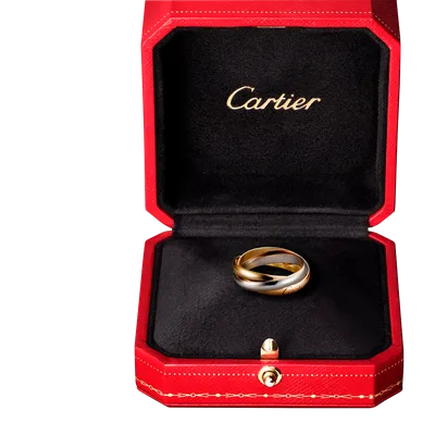 Кольцо Cartier Trinity Small Model B4086100 (36183) купить в Москве,  выгодная цена - ломбард на Кутузовском