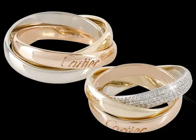 Кольцо Cartier Trinity с бриллиантами - Ломбард Ваш Партнер в Москве у  метро Октябрьское поле