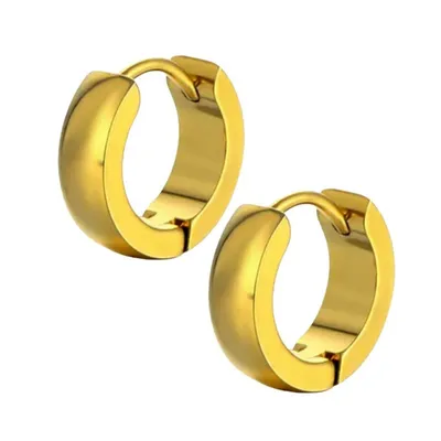 Серьги кольца в хрящ из серебра с позолотой, шт в магазине «AVI JUVI  Jewelry» на Ламбада-маркете