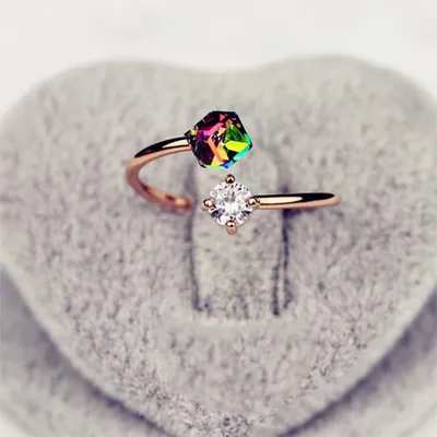Классический дизайн, золотые кольца с буквой G для женщин и девушек,  привлекательная Женская бижутерия в Корейском стиле, необычный подарок на  день рождения | AliExpress