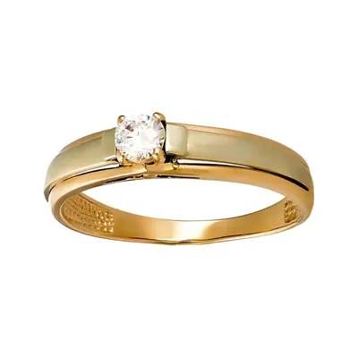 Серьги-кольца Кокетка с австрийскими кристаллами, покрытие - золото