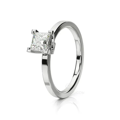 Золотое кольцо на помолвку с бриллиантом 'Victoria'' с бриллиантом (арт.  EKDG2/A0,1), для предложения - ювелирный магазин Zbird
