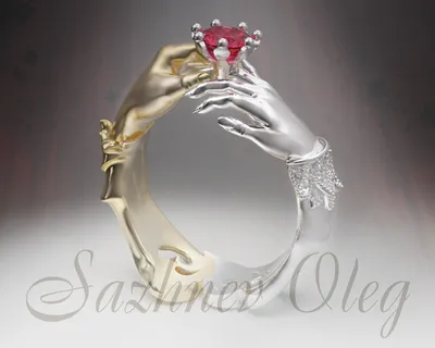Помолвочные кольца из золота 585-й пробы: купить золотое кольцо для  помолвки в гипермаркете Злато