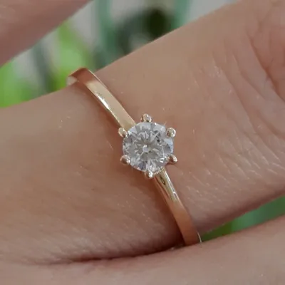 Кольцо для предложения из белого золота с бриллиантами \"Созвездие\" от  ювелирного бренда Alchemica Jewelry