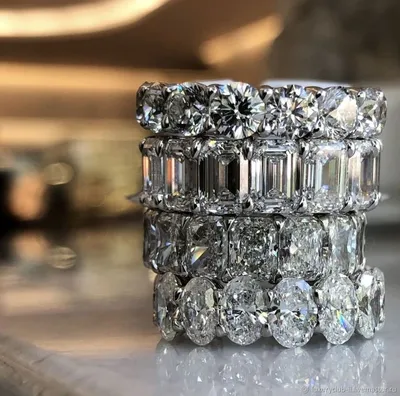 Золотое кольцо с дорожкой из девяти камней Alana на 0,9 карат – купить по  отличной цене в интернет-магазине Bright Spark
