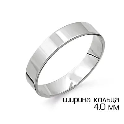 кольцо 4 мм под золото европейка Steel Evolution ks-01-1334-g