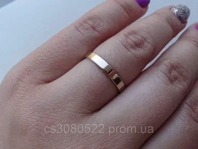 Обручальное кольцо из красного золота \"Европейка\". Артикул 1001-4/01/0:  цена, отзывы, фото – купить в интернет-магазине AURUM