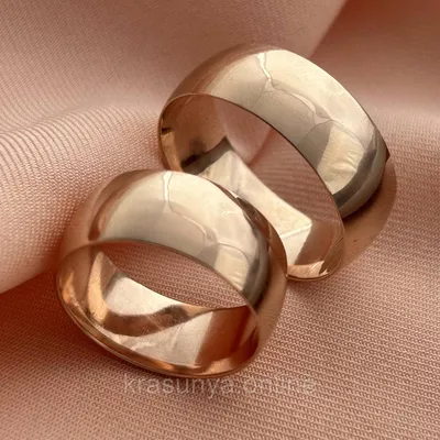 Широкое свадебное кольцо Европейка 6 мм (ID#1795364440), цена: 10688 ₴,  купить на Prom.ua