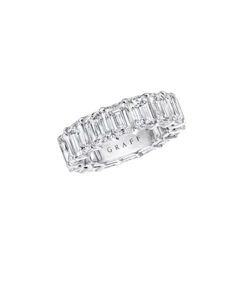 Кольцо Graff Emerald Cut Diamond Wedding Band (14559) – купить выгодно,  узнать наличие и цены в часовом ломбарде