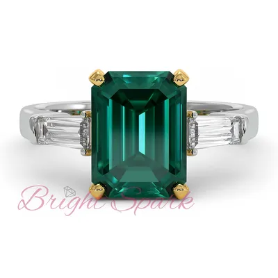 Кольцо Graff Bridal Flame Square Emerald Cut EPV02 Flame Square Emerald Cut  - купить оригинал по оптимальной цене