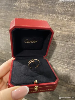 Кольцо Cartier Just un clou small model - «Золотой гвоздь✨🙈» | отзывы