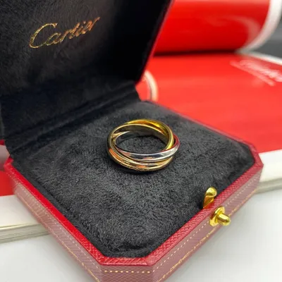 Кольцо в стиле Cartier Trinity Ring (Classic model) купить от 29694 грн |  EliteGold.ua