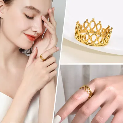 Помолвочное кольцо с изумрудом Корона - купить в интернет магазине Whitelake