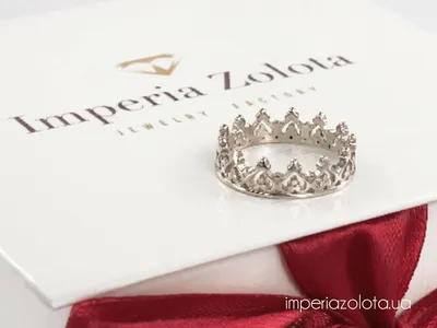 Новое золотое кольцо Корона sokolov женское: 29 000 тг. - Кольца Караганда  на Olx
