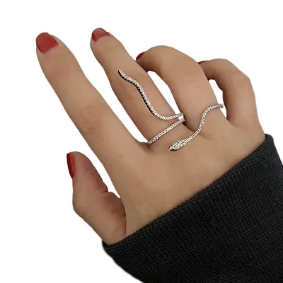 Кольца на палец, серебро/золото | AliExpress