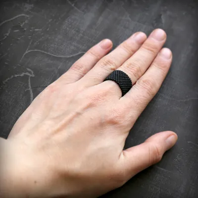 Серебряное кольцо на большой палец родированное (ID#87821675), цена: 365 ₴,  купить на Prom.ua