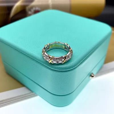 Кольцо \"Tiffany\" - Gold Diamond.kz