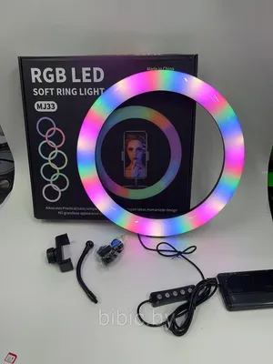 Кольцо подсветка RGB LED 3D-45см МС6425 (ID#1864969218), цена: 1649 ₴,  купить на Prom.ua