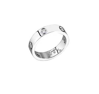 Кольцо с бриллиантом Cartier Love, 3 diamonds B4032500 (1377) - купить в  Москве с выгодой, наличие и актуальная стоимость