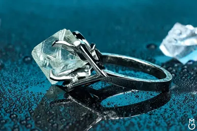 Кольцо с алмазом фото фото
