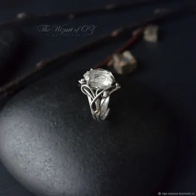 Кольцо с херкимерским алмазом Maghella из серебра, кольцо с кристаллом в  интернет-магазине Ярмарка Мастеров по цене 9200 ₽ – TGPM0BY | Кольца,  Иркутск - доставка по России