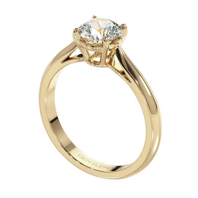 Помолвочное кольцо с чёрным бриллиантом - купить по выгодной цене в  Whitelake
