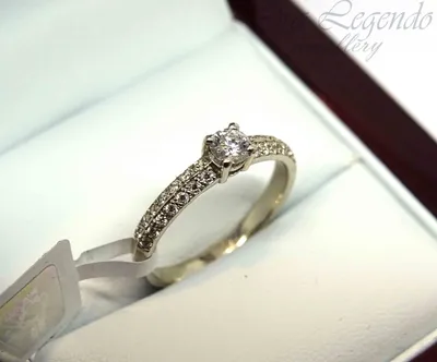 Помолвочное кольцо с бриллиантами 0,5 карата | Ora Legendo, Riga