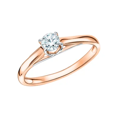 Кольцо с бриллиантом | Goldsmith.store Помолвочные кольца