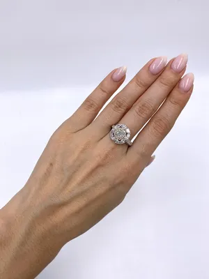 Кольцо с бриллиантом (арт. Т301013254-0,9) купить в ювелирном магазине  Линии Любви