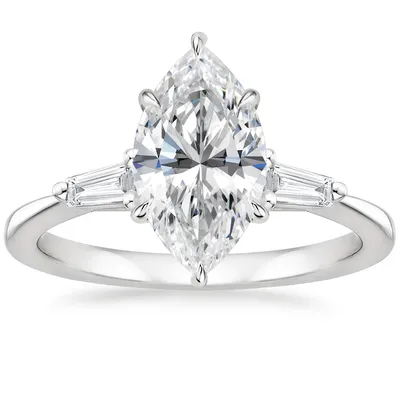 Помолвочное кольцо с бриллиантом 0.10 ct в Риге