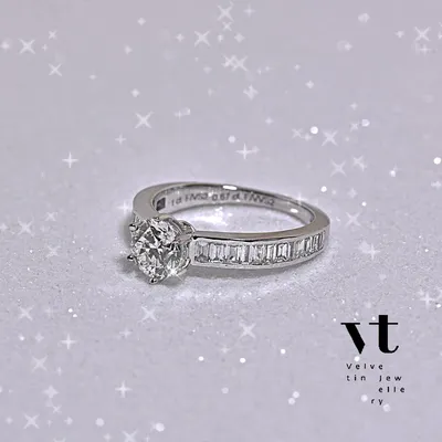 Золотое кольцо с бриллиантом и родированием (арт. 7172780) - купить в  Ювелирном Интернет-магазине 585 Золотой