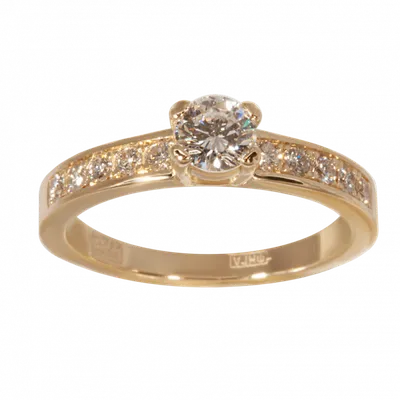 Прямоугольное помолвочное кольцо, с бриллиантом, белое золото в Москве,  цена 173000 руб.: купить в интернет-магазине