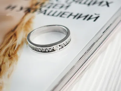 Помолвочное золотое кольцо с бриллиантом 1 карат из золота под заказ.  130117/6