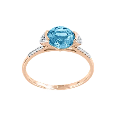 Кольцо с голубым камнем фото фото