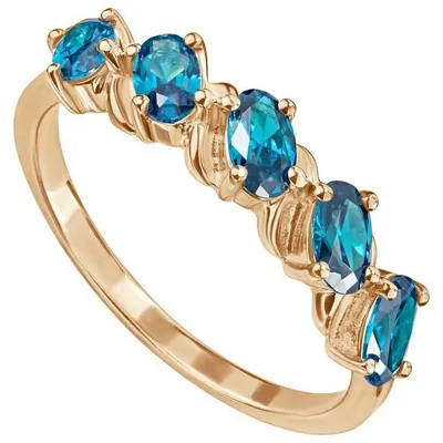 Кольцо с голубым сердцем из серебра, артикул - R6610218, купить по выгодной  цене в интернет-магазине MIE
