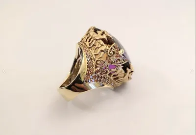 Pink gold and diamonds ring | DAMIANI