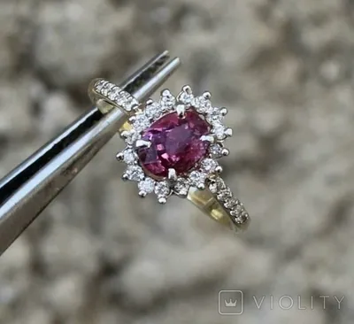Кольцо с рубином и бриллиантами (арт. Т146018724) купить в ювелирном  магазине Линии Любви