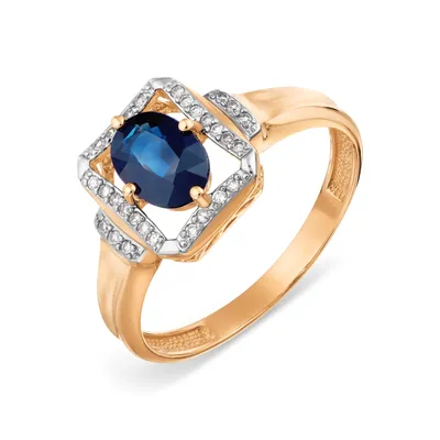Мужское кольцо с сапфиром - Israel Diamond Center