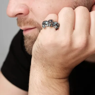 Купить кольцо Тройка артикул e531o090 – ювелирная бижутерия в  интернет-магазине jevi.ru.