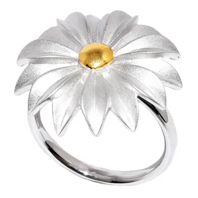 золотое кольцо +в виде цветка